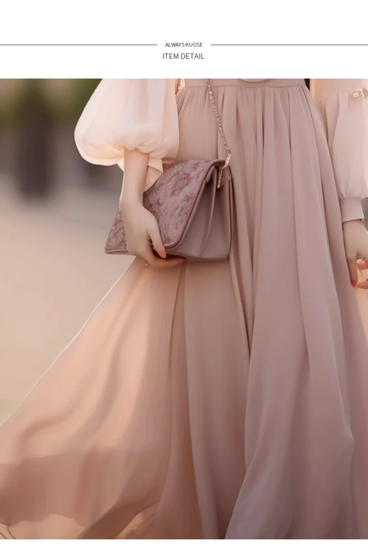 Spring Autumn Fashion Two Pieces Set Women Single-Breasted Lantern Sleeve Shirt Tops + High Waist A Line Midi Skirt Suits