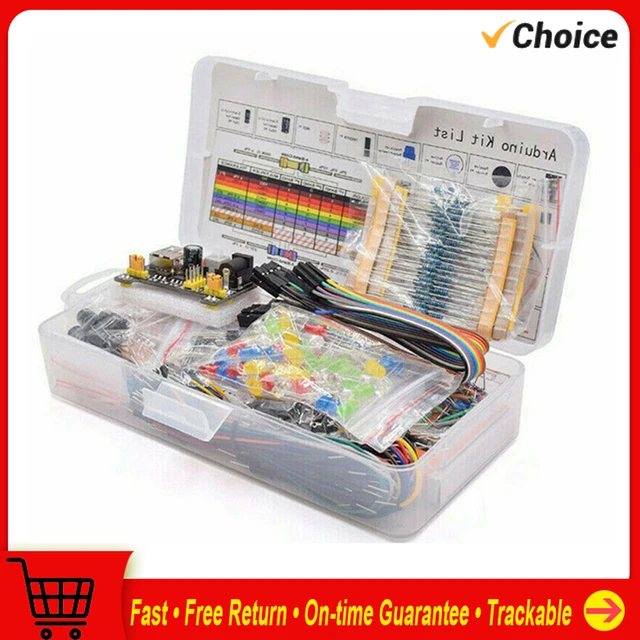 Fun Electronics Kit, Diodes, Cables, Copper Wire Resistors