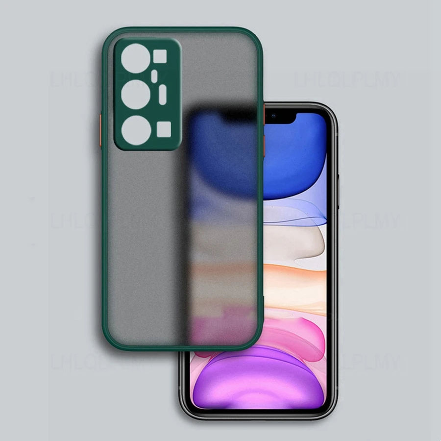 Shockproof Matte Armor Bumper Soft Case Cover