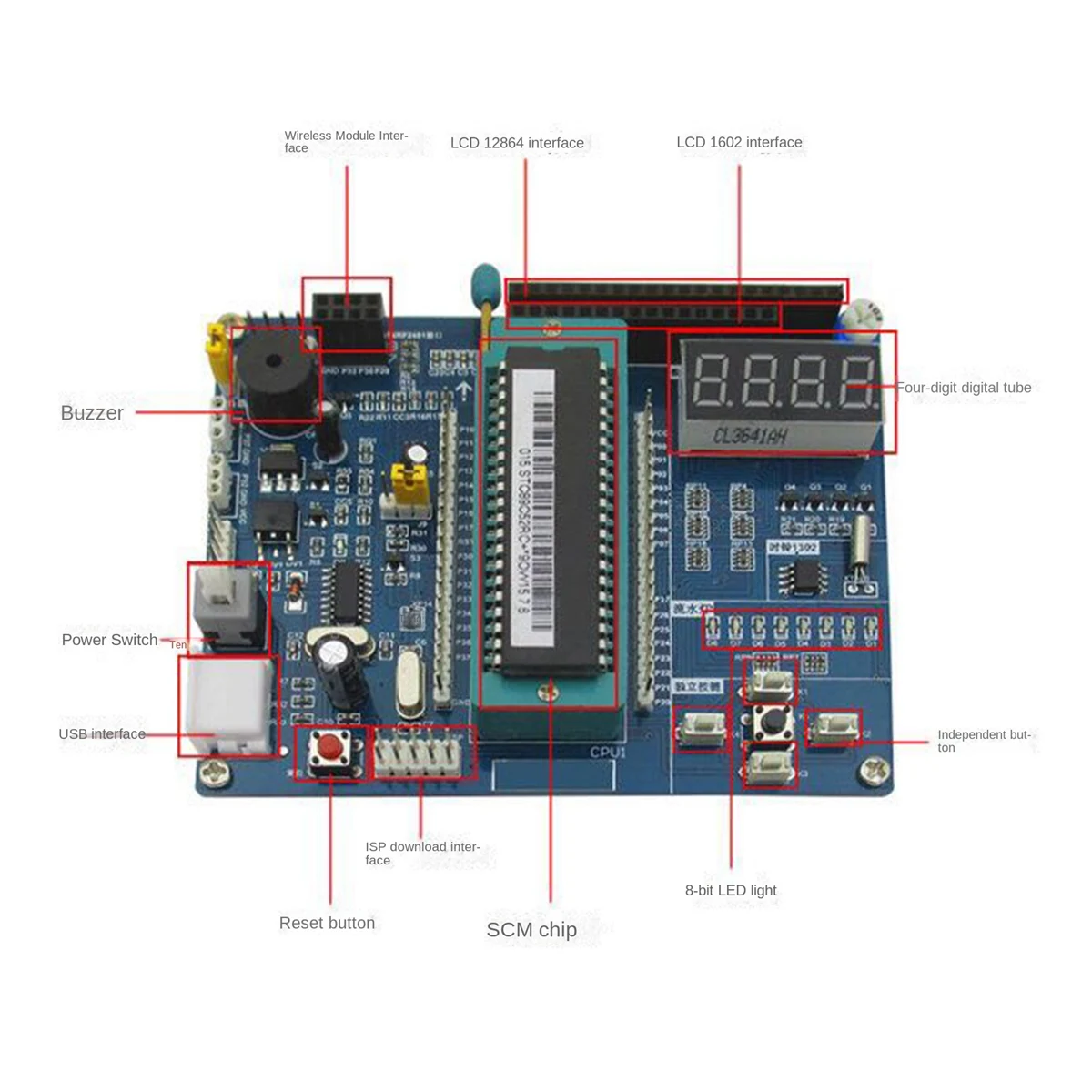 HC6800-MS 51 ũ Ʈѷ ý н  STC89C52  