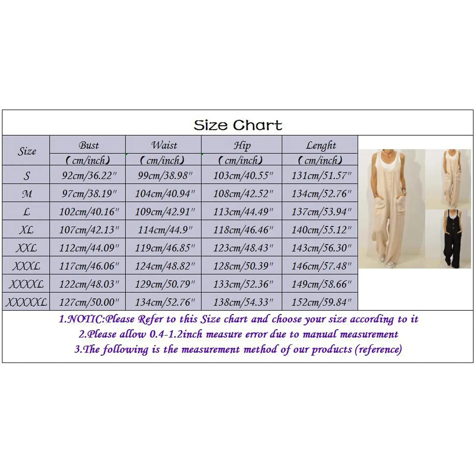 Women Casual Loose Cotton Linen Solid Pockets Jumpsuit Overalls Wide Leg Cropped Pants Jumpsuits for Women 6