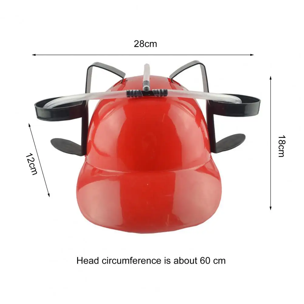 Drinking Helmet Plastic Beverage Lightweight Anti-deform Drinking Beer Supplies