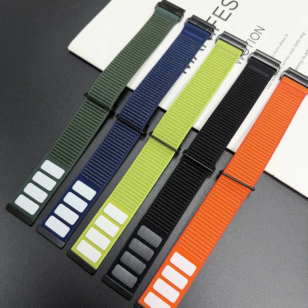 Enhanced Nylon Sport Strap - QuickFit 26mm & 22mm Woven Bands