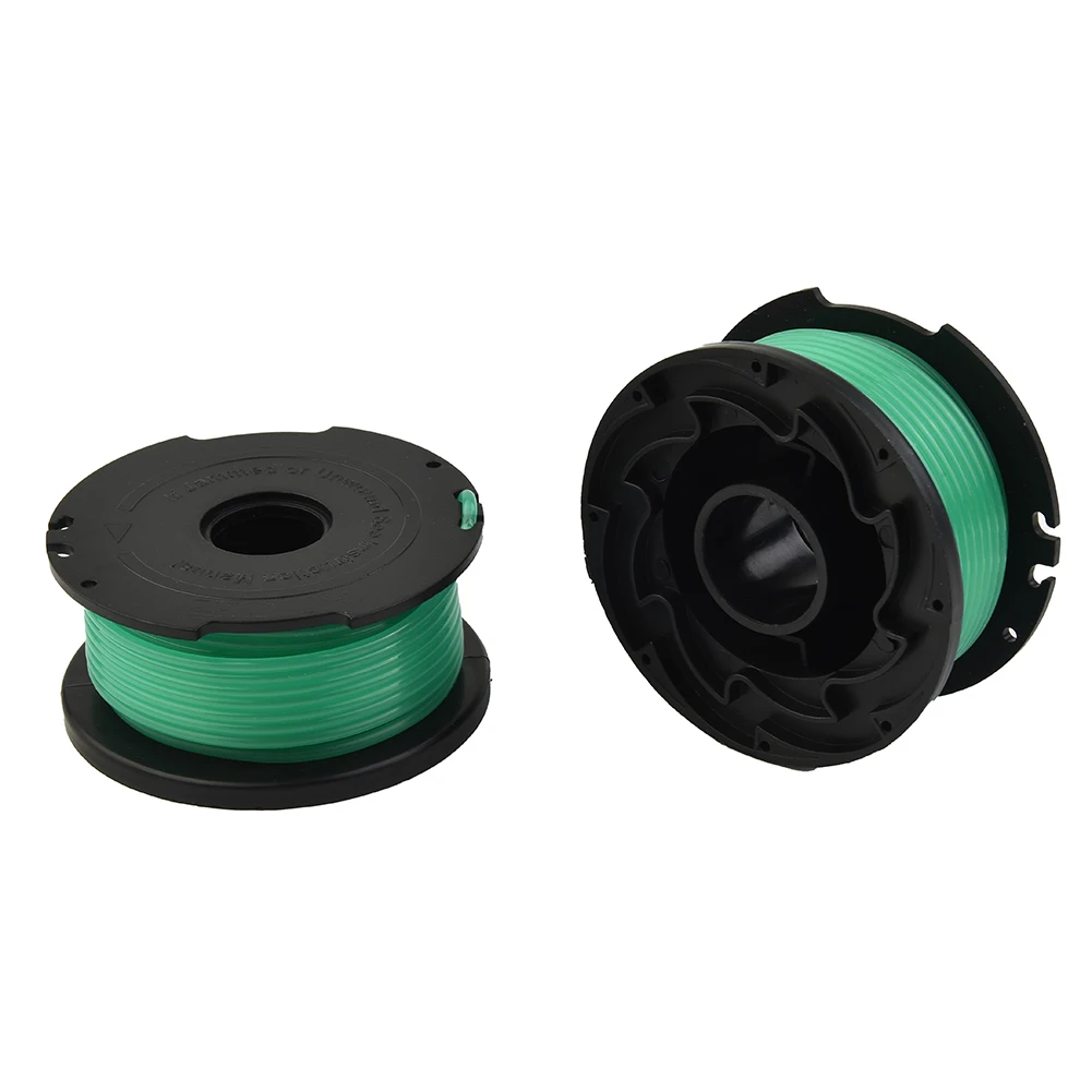 3PCS Trimmer Spool Line Replacement Plastic Spool Line A6482 For Black Decker GL7033 GL8033 GL9035 Garden Lawn Mower Parts