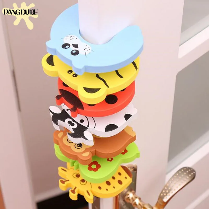 Child Safety Lock Door Stopper Door Holder Cabinet Drawer Latch Baby Proofing Home Protection Kids Security Device