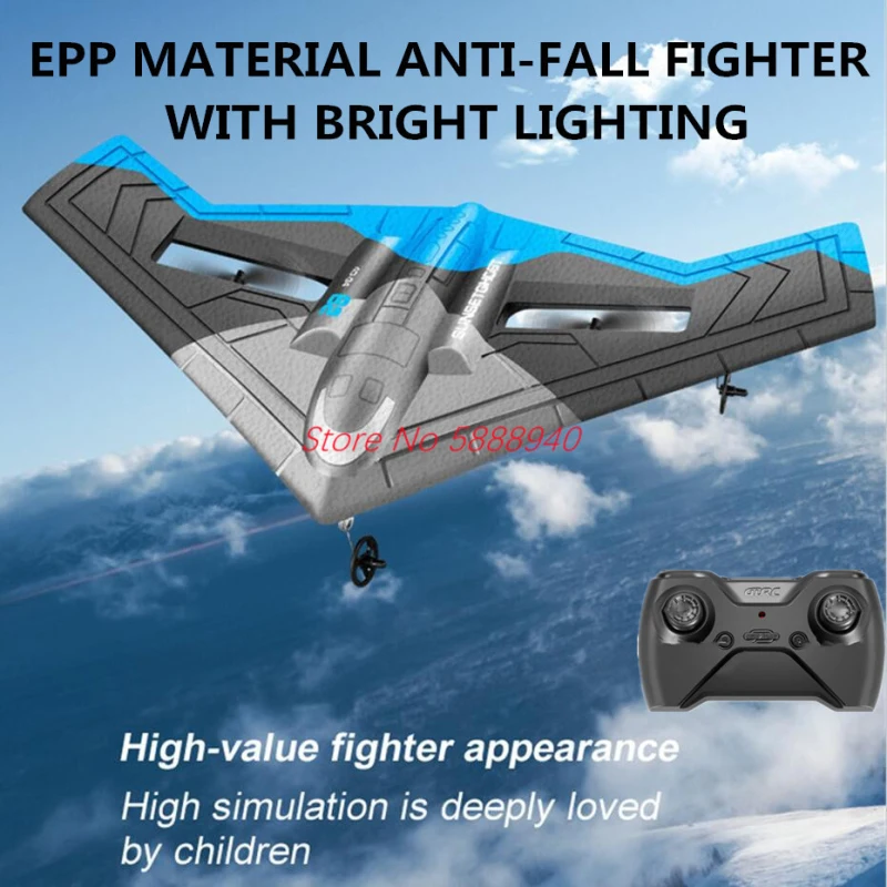 

Waterproof EPP Foam Flying RC Airplane Aircraft Kits 2.4G Delta Fixed Wing Electric Remote Control Stunt Glider Plane Model Toys