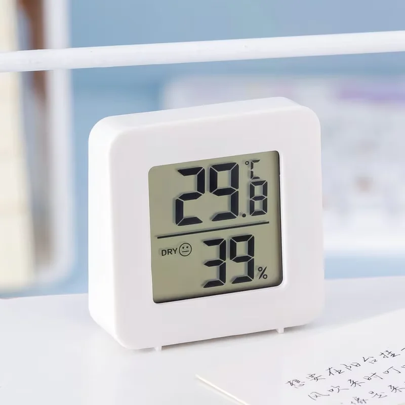 Mini Indoor Thermometer LCD Digital Temperature Humidity Gauge