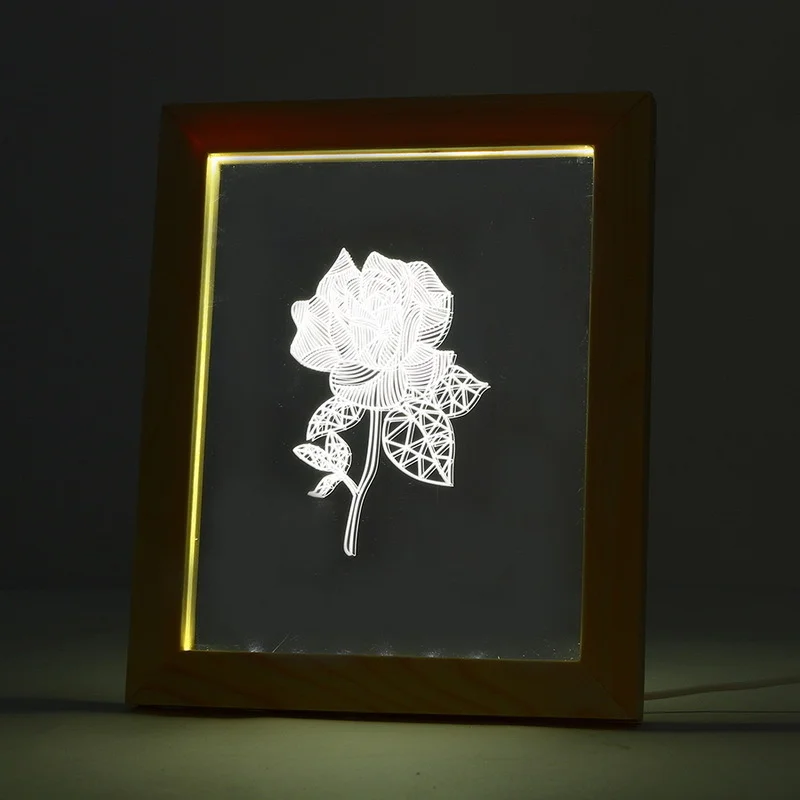 Рисунок 3 - 3d фоторамка, осветительный светодиодный ночник