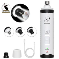 Electric Quiet Pet Nail Clippers Dog Cat Paws Rechargeable USB Charging Nail Grooming Grinder Trimmer Tools 2