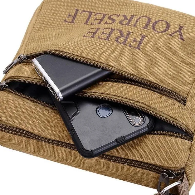 Рисунок 5 - Сумка-мессенджер Мужская холщовая