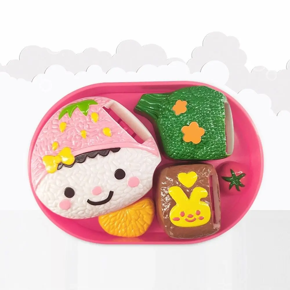 Strawberry Jelly Sushi Food Feeding Toy Dinner Plate Japanese Pudding Feeding Toy Interactive Play Simulation Role Play Toy