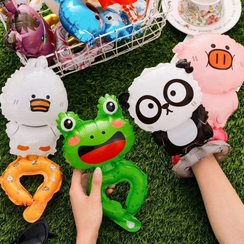 Cartoon Animal Headband Balloons Are Perfect for Birthday Decoration Children's Celebration Supplies and Fun Party Accessories