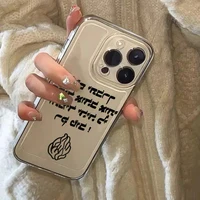 כיסוי טלפון God Almighty Always Love Me Flame עבור iPhone 16 15 14 13 12 11 Pro Max 17 Air 16E XR X 7 8Plus SE2 כיסוי שקוף 6