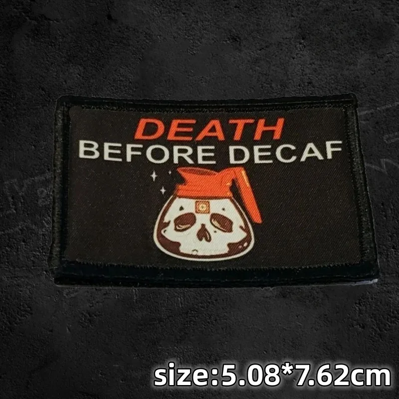 Tactical Patch Helldivers 2 Skull Embroidery Hook&Loop Emblem Military We Dive Together May 6th Morale Badge Backpack Stickers