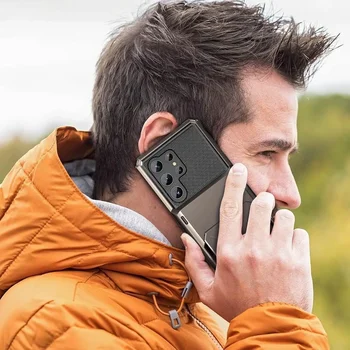 For Samsung Galaxy S25 S24 Ultra S25 S24 Plus S24 FE Wallet Case with Card Holder, Dual Layer Heavy Duty Shockproof Phone Cover 6