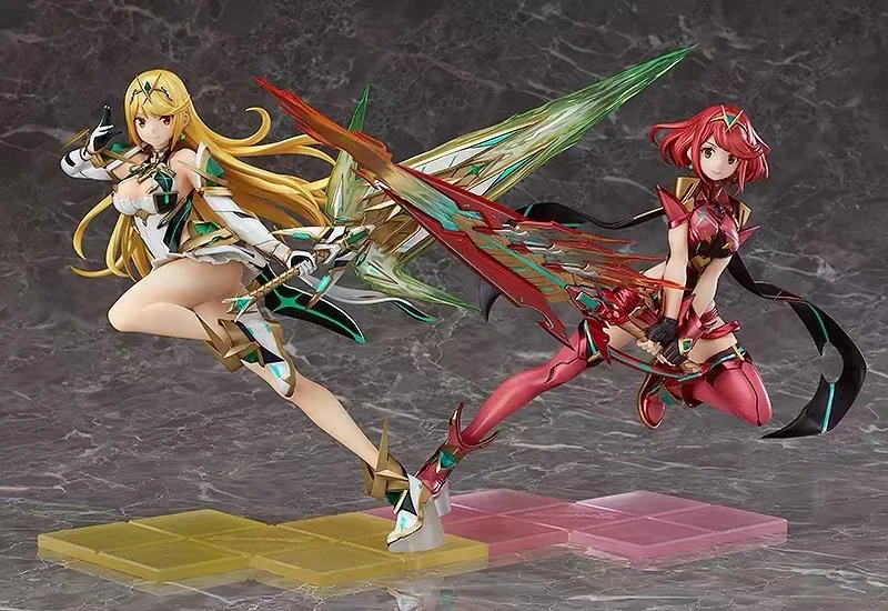 

Коллекция 100% ГСК Оригинал: Xenoblade chronles 2 HOMURA HIKARI 1/7 фигура из ПВХ аниме модель игрушки Фигурки коллекционный подарок