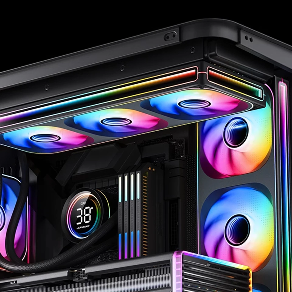 PC用ファン・クーラー jonsbo ZB-360 & ZB-240 JONSBO ZB-120/240/360 ARGB CPU クーラー - ゲーム冷却システム