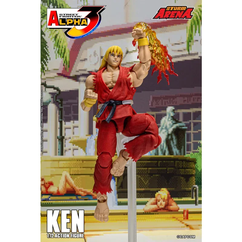 100%Original Storm Toys 1/12 Ryu Sagat Ken STREET FIGHTER