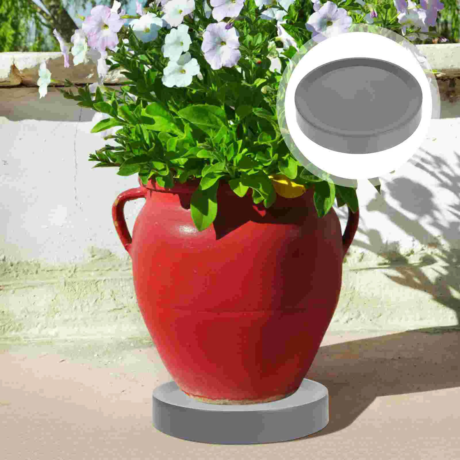 

Indoor Casters Wheeled Mover Potted Pots Pot Wheels Stand Flower Planter Dolly Rolling Wheel Trolley Supports for plants