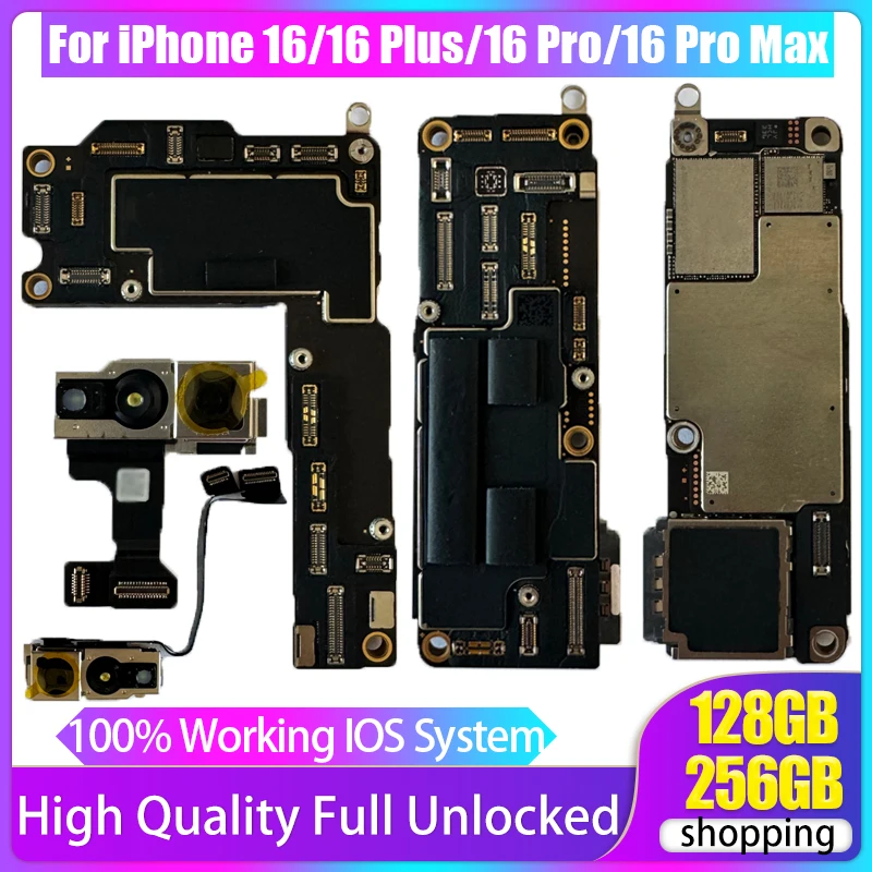 iPhone16 マザーボード　Face ID付き iPhone16 マザーボード Face ID付き