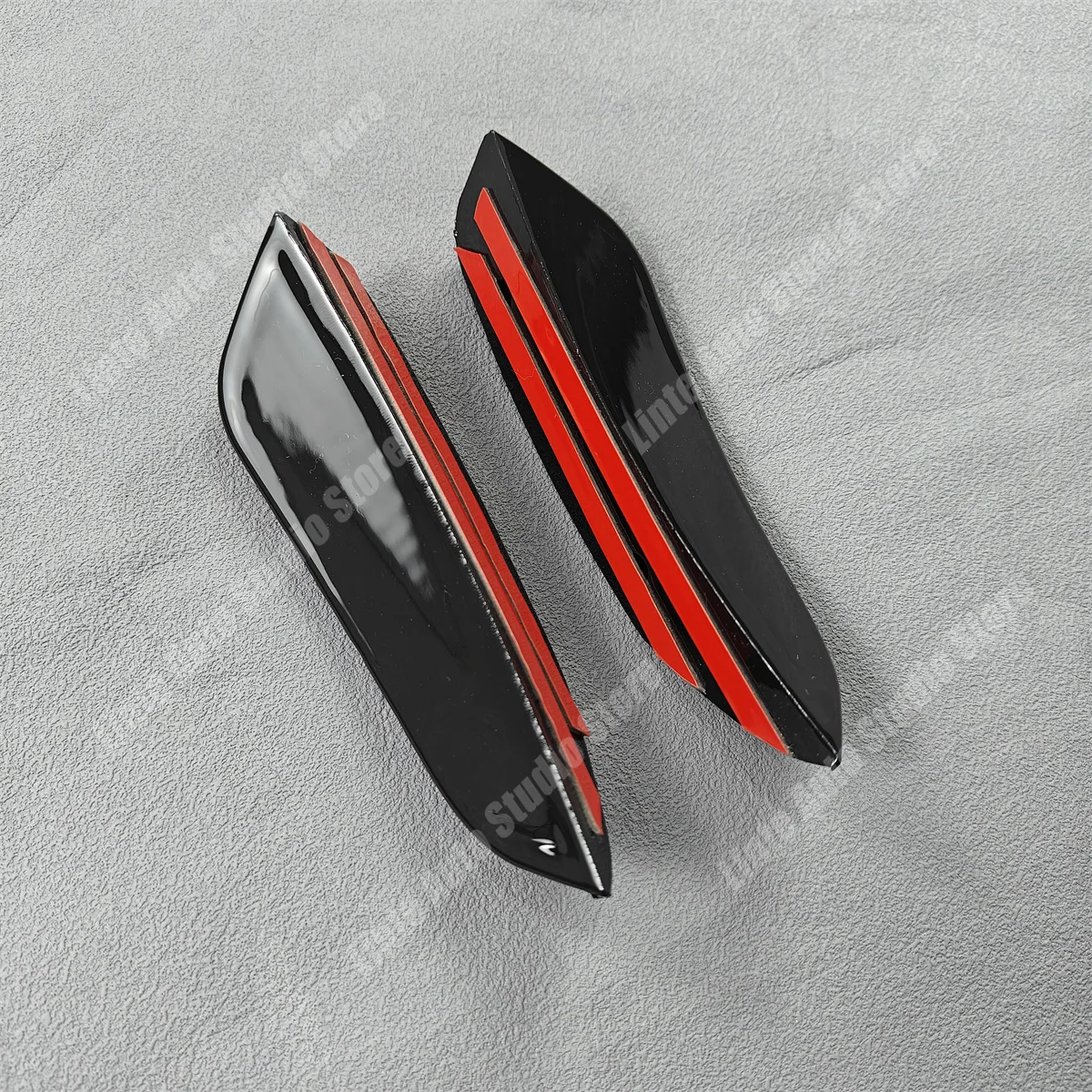 메르세데스-벤츠 C-클래스 W206 C200 260 300 AMG 2022-2024 C43 업그레이드 스포일러 스플리터 튜닝용 프론트 범퍼 카나드 에어벤트 트림