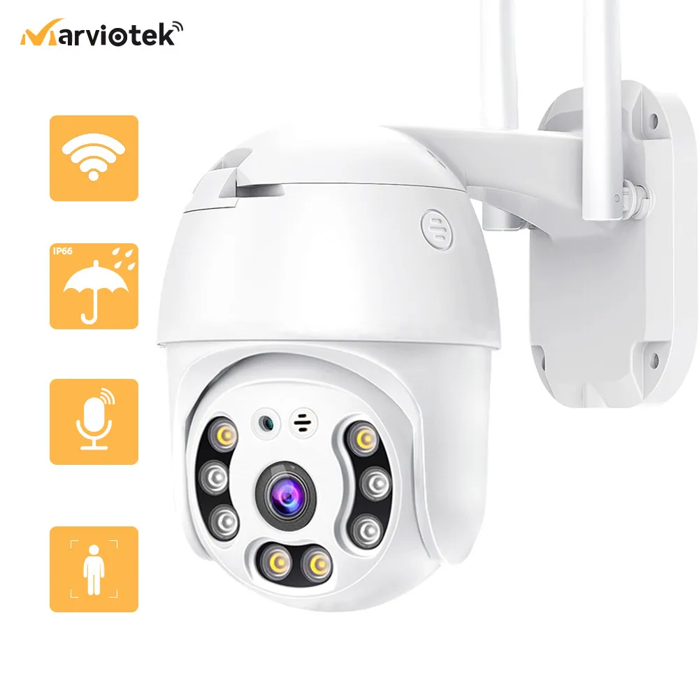 

5MP Auto Tracking Speed Dome PTZ IP Camera WIFI 3MP Home Security Camera 1080P Outdoor Wirless Video Surveillance CCTV Camera