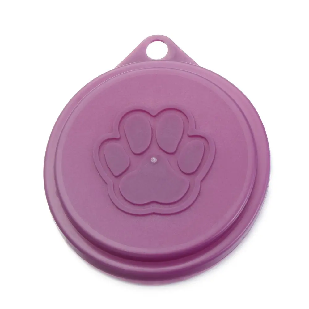 Dog Cat Pet Food Tin Cover Plastic Lids Can Caps Fresh Top Covers Storage