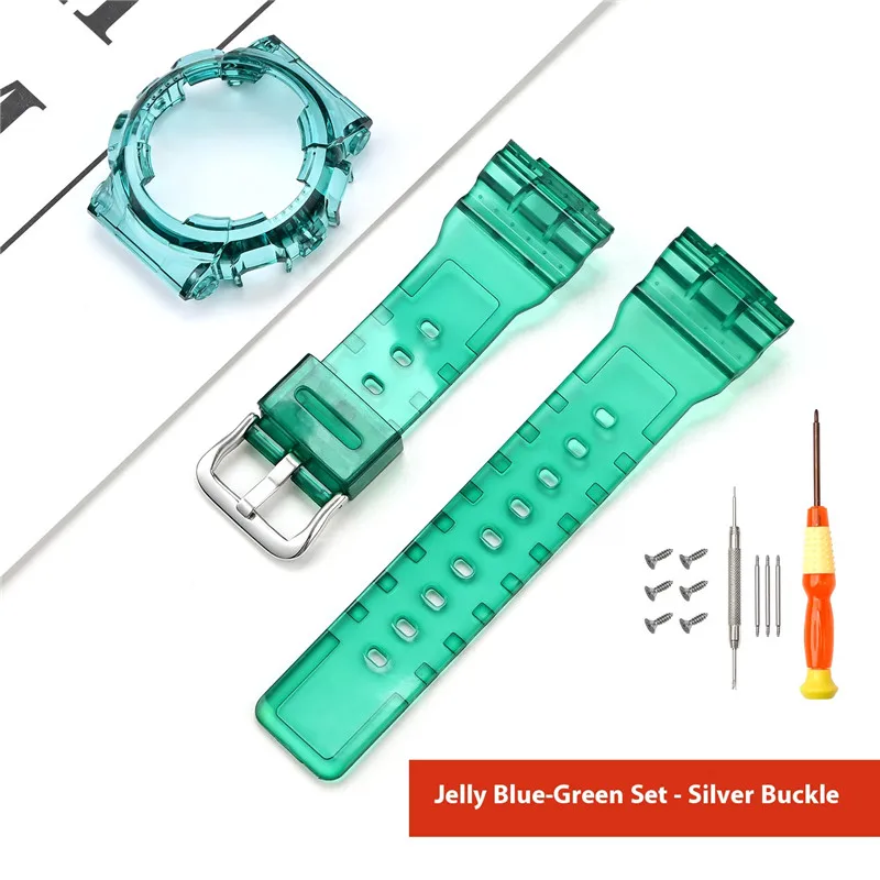 Transparent TPU Resin Sport Strap and Case