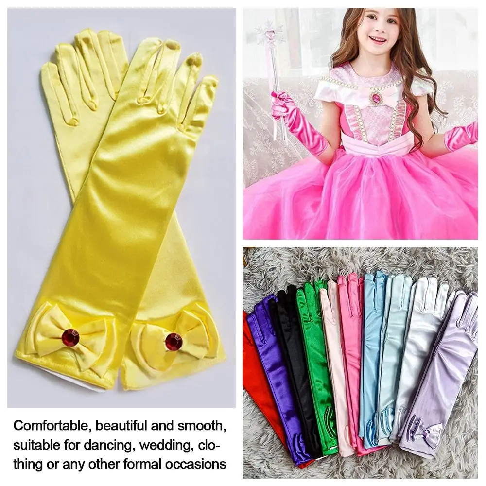 Gants à Paillettes Pour Enfants - Pour Danse, Spectacle, Mariage, Baptême, Halloween