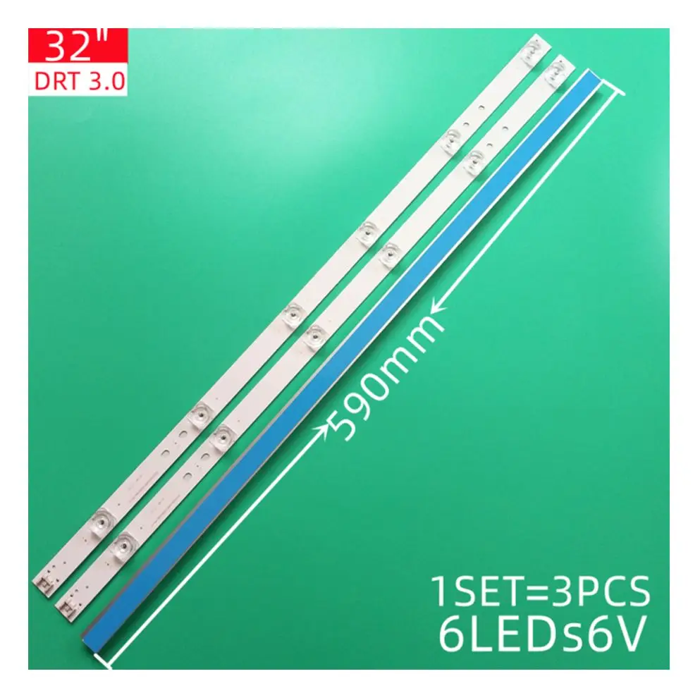 

LED panel for LG 32LF630V 32LB552U 32LB550B 32LF 32LB5610 LGIT A B 6916L-1974A 1975A UOT_A B 6916L-2224A 2223A drt 3.0 32, 3 pcs