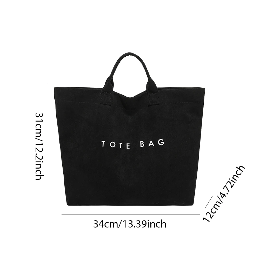 Faux Suede Tote Bags Retro Underarm Bag Handbag Hobo Bag for Women Shopping & Daily Use