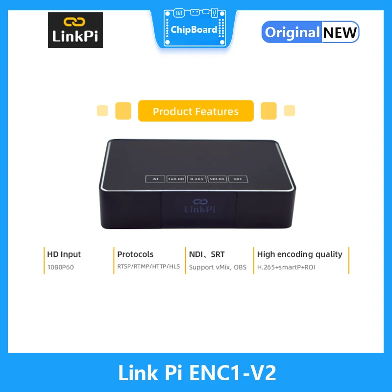 [ENC1V2] HDMI ڴ ڴ, 1080P NDI SRT RTMP RTSP ̺ Ʈ IPCam