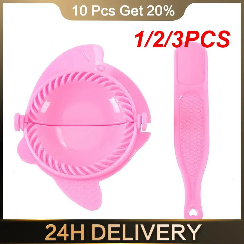 

1/2/3PCS Kitchen Pastry Tools Easy To Use Kitchen Tool Pla Dough Press Gadgets Device Dough Dumpling Maker Plastic 2023