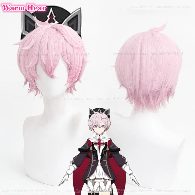 

Парик высокого качества для косплея Далии, термостойкий синтетический искусственный парик диадеи 35 см, с шапочкой