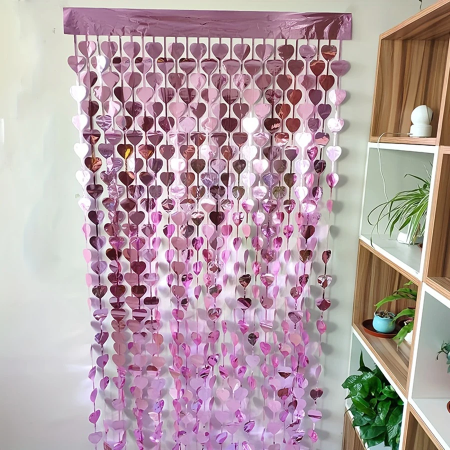 Romantic Celebration Curtain Backdrop