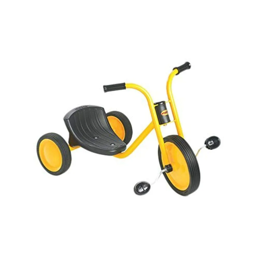 

MyRider 6" Toddler Tricycle, Kids Tricycle with Rubber Wheels, Yellow/Black , Send children on Children's Day