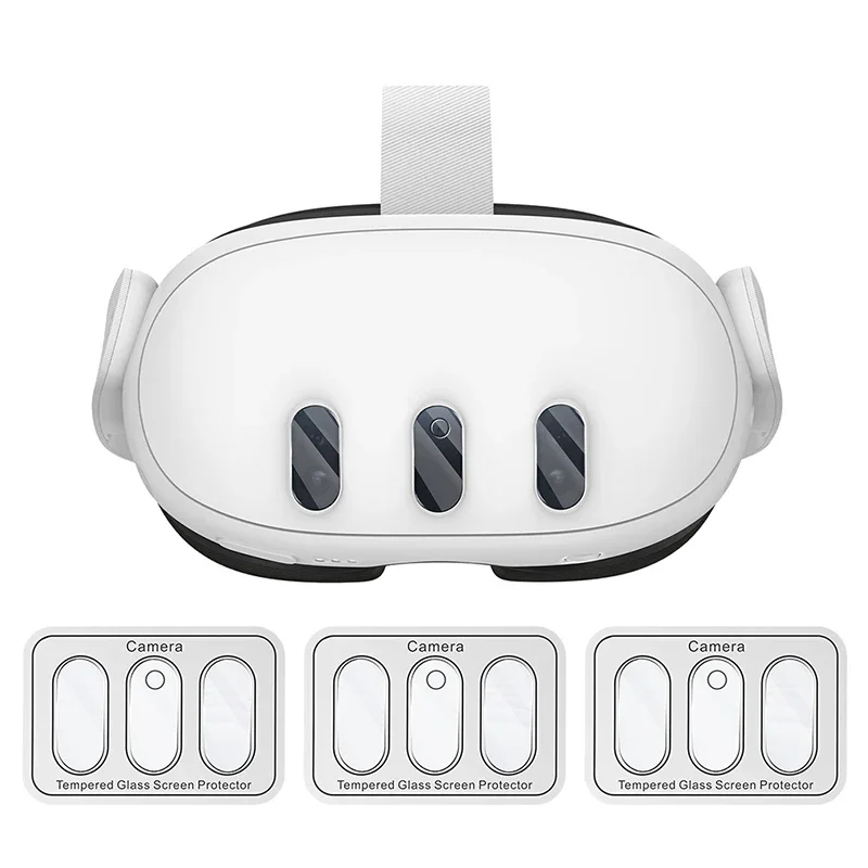 Premium Tempered Glass Lens Protector for VR Headset - Anti-Scratch Camera Shield Accessories