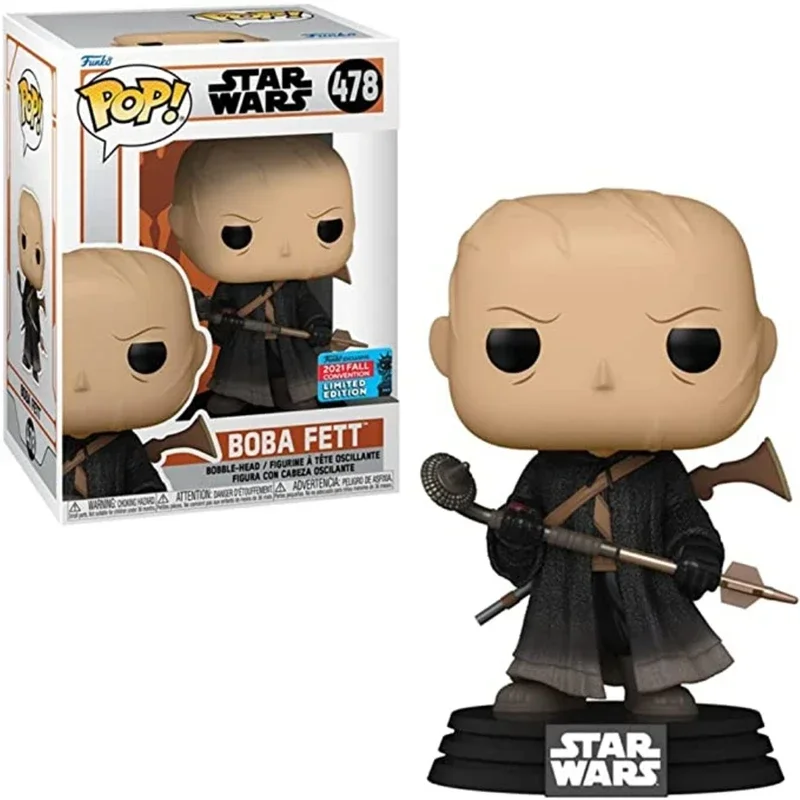 thumbnail image 5 of NUEVA FUNKO POP STAR BOBA FETT #478 WARS Yoda #269 Darth Vader #428 Figura de acción de vinilo Muñecas Juguetes para adornos Decoración Regalos, 5 of 5