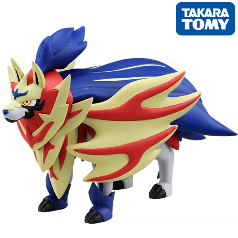 Genuine Takara Tomy Pokemon Moncolle Sword And Shield Ml-19 Zamazenta Action Figure Model Toys Regalo Per Bambini Di Compleanno