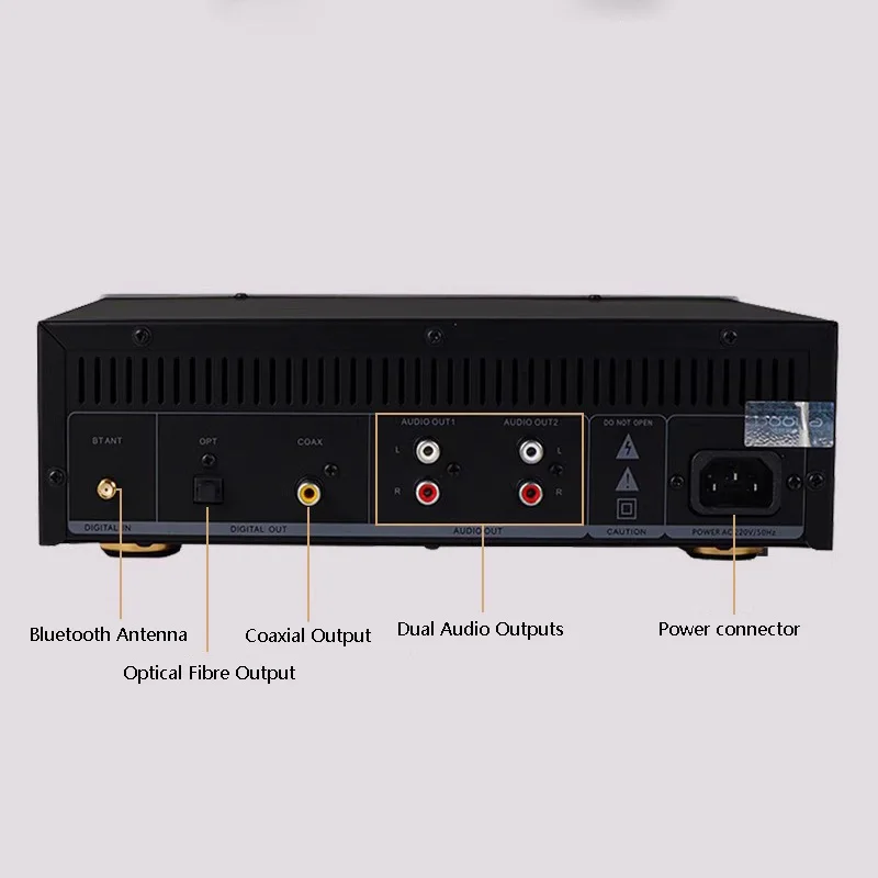 Flagowy odtwarzacz muzyki HIFI wbudowany AK4493EQ DAC 5.0 Bluetooth 64BIT 384KHz DSD256 bezstratny cyfrowy wyświetlacz gramofonu