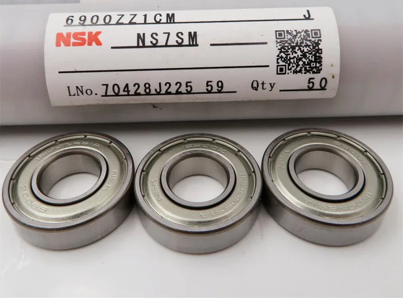 Original NSK Hochgeschwindigkeitslager 6900ZZ 10*22*6mm R-2210ZZ Präzisions-Miniaturkugellager 6900 6900Z 2210 10x22x6 mm – Detail 3