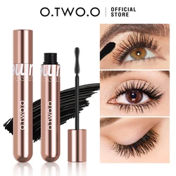 O.TWO.O Waterproof 4D Silk Fiber Volumizing Mascara for Thick, Long, Nourished Lashes (Mascara C)
