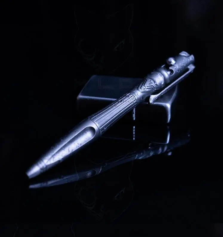 

TC4 Titanium Alloy Portable Pocket Heterosexual Tactical Pen Broken Window Multi-purpose Tools for Outdoor Camping