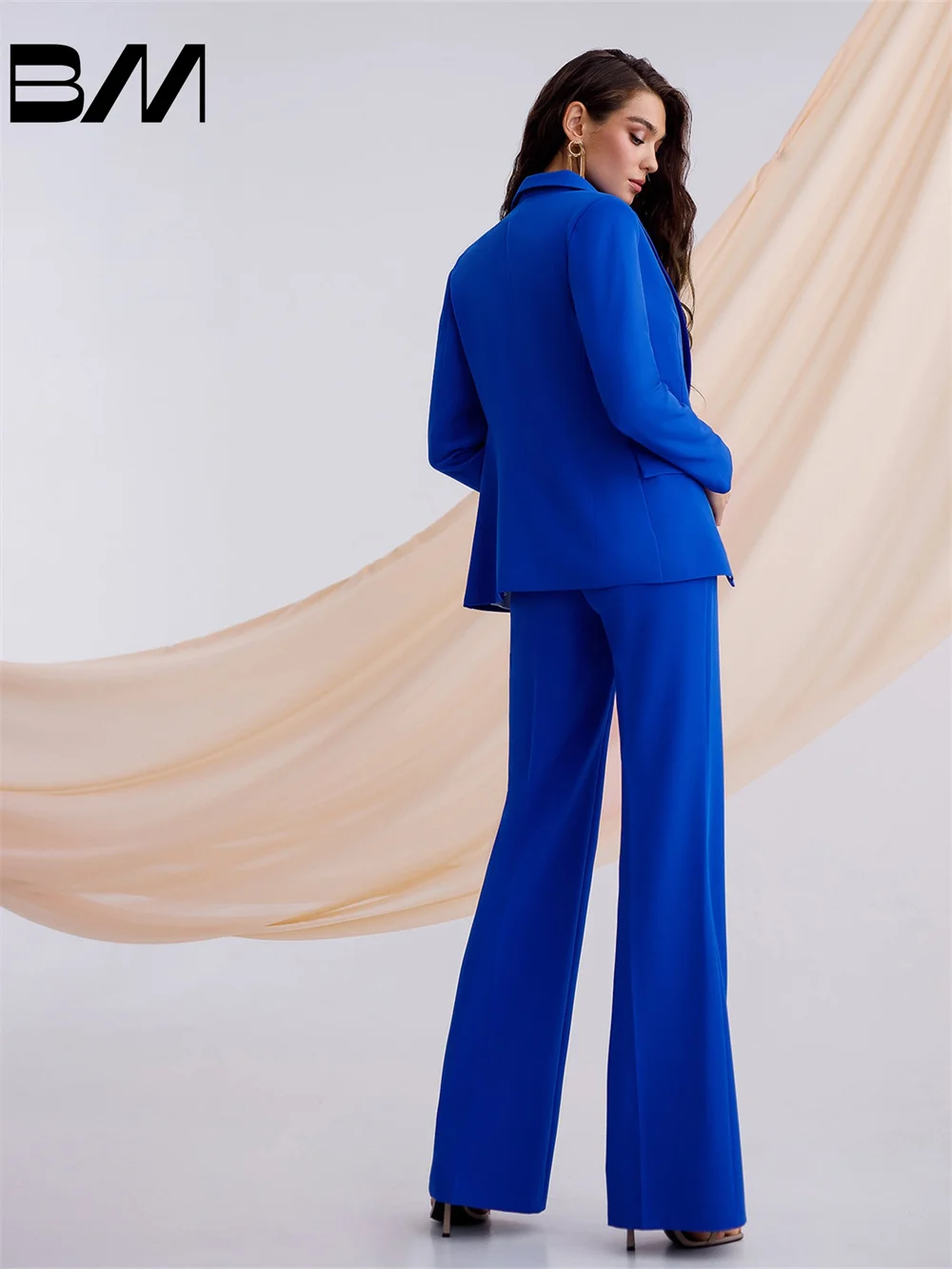 Classic Women Formal Business Suits Elegant Office Women Pant Suits Wedding Tuxedo Blazer Costume Femme Office Workwear