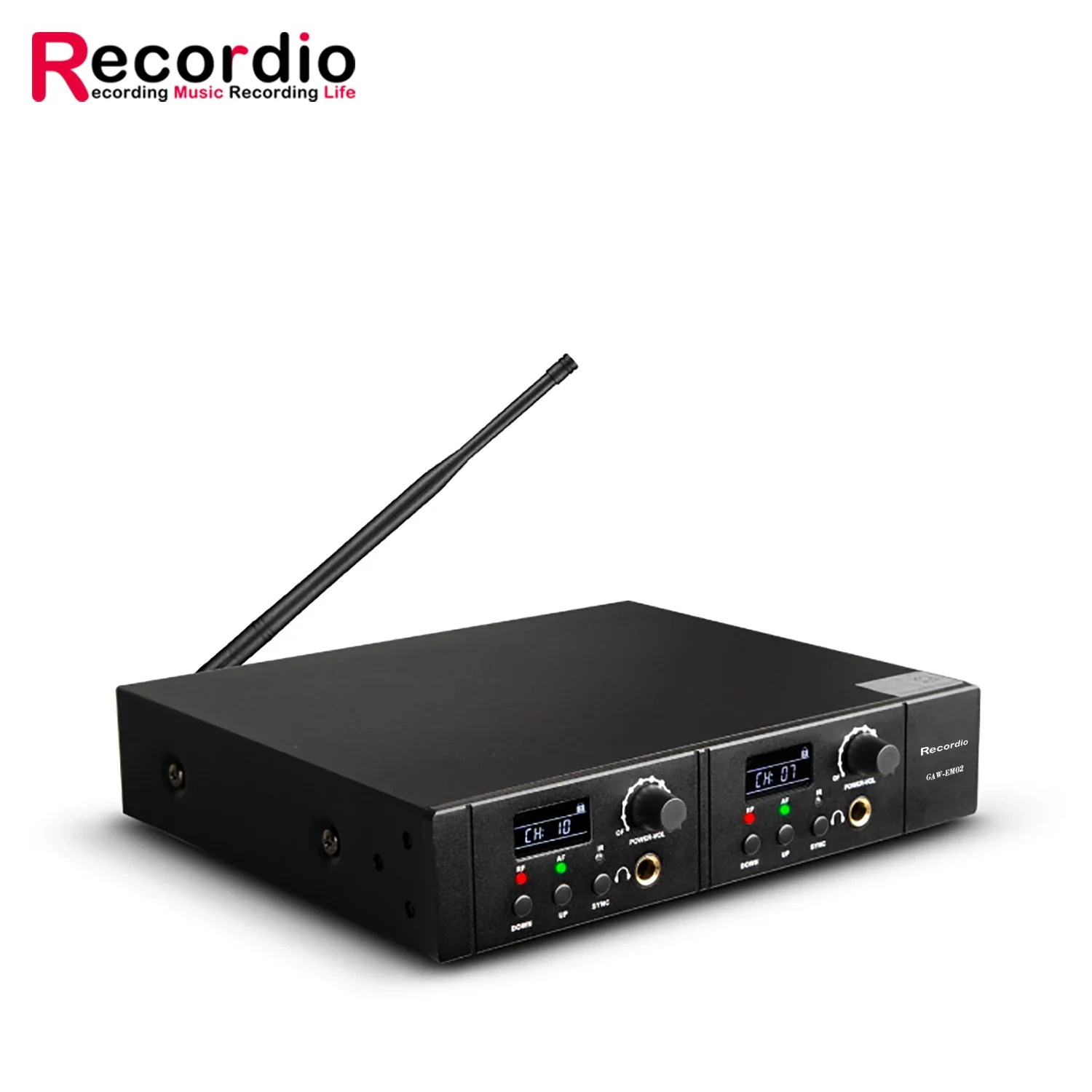 GAW-EM02 Professional Stage Wireless Listening Into The Ear Listening System Performance Monitor Headphone System
