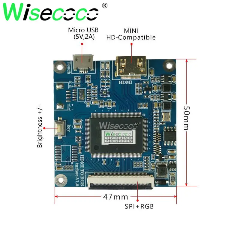 SPI, RGB Screen Driver Board, Painel, Coffee Machine Panel, 4,6