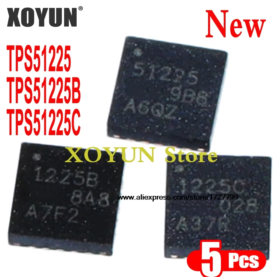 1Pcs. TPS51225CRUKR TPS51225C 51225C 1225C Power IC QFN-20