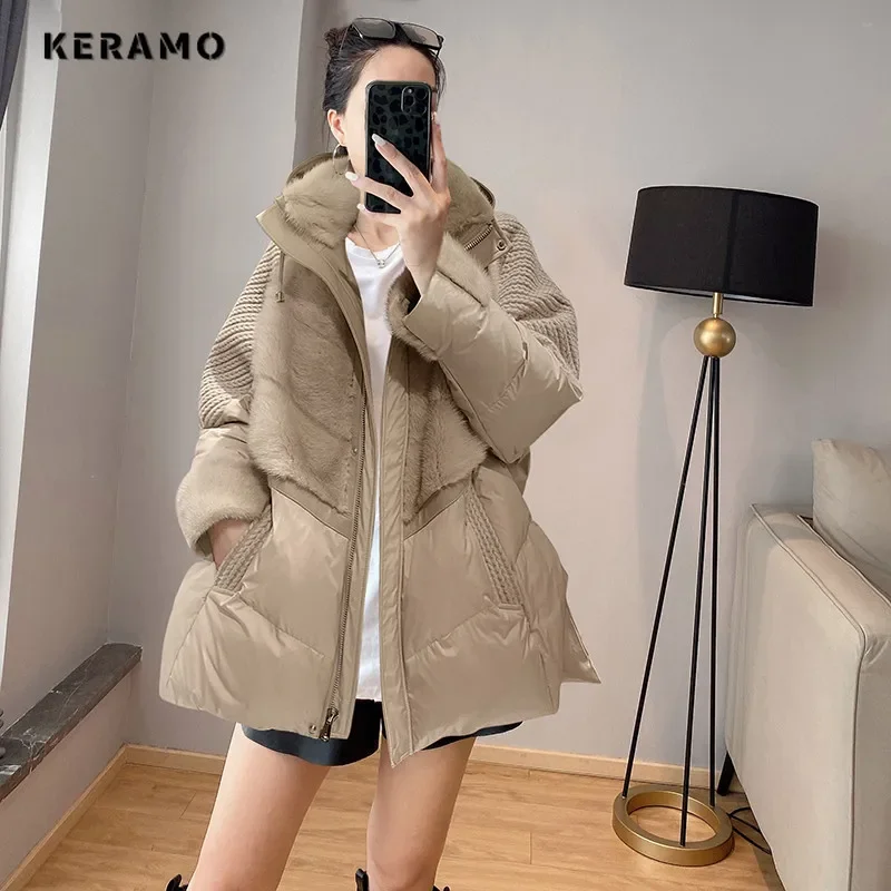 Kondala Chic Casual Solid Winter Women Outweary2k Long Sleeve Hooded Zipper  Jacket Streetwear Fashion 2022 Cotton Parkas Coat - Parkas - AliExpress