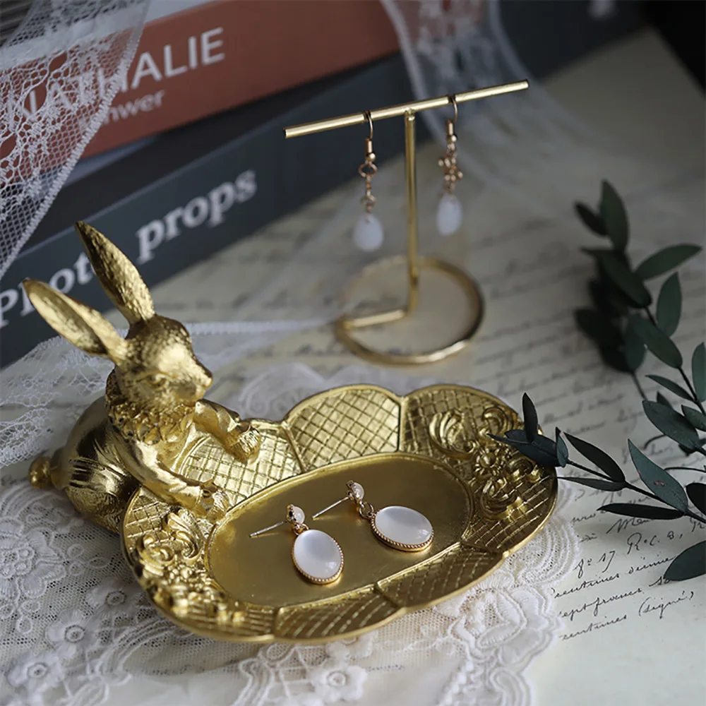 Umbra Ring Holder Dog Statue Storage Tray Jewelry Tray Animal