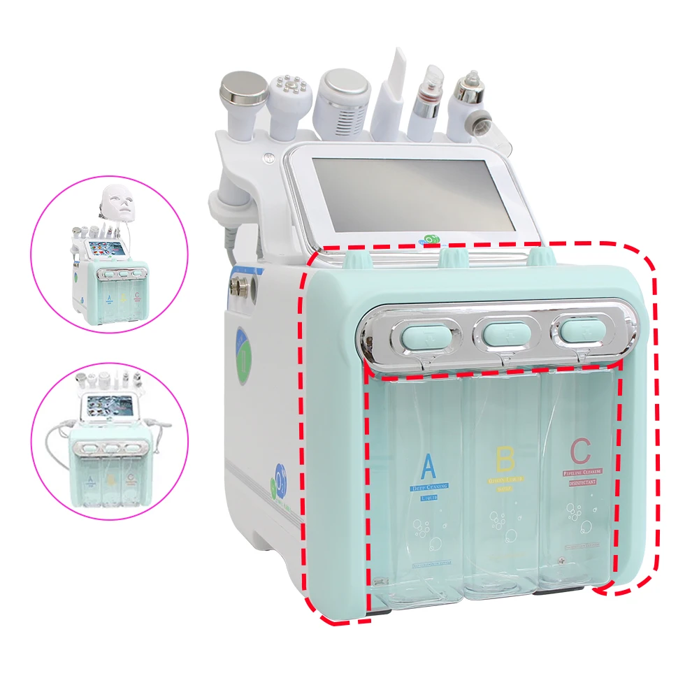 Hr-O Small Bubble 美顔器 hydra facial Hydrogen Oxygen Small Bubble Hydra Aqua Peeling Beauty Machine